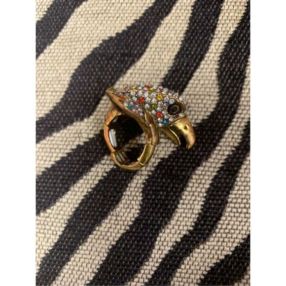 Jewel Embellished Eagle Ring - Picture 4 of 5